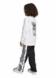 adidas Düz Beyaz - Siyah Erkek Çocuk Eşofman Takımı JX1092 ADIBREAK SET