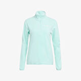 adidas Multi Essentials 1-2 Zip Fleece Kadın Mavi Yürüyüş Polar