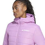 Adidas Kadın Mont Essentials Mountain Trail Puffer Hoodie