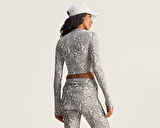 adidas By Stella Mccartney Tpr Ls Crp Kadın Antrenman Crop Üst JM8478 Gri