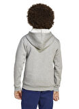 adidas Baskılı Erkek Çocuk Gri Sweatshırt JV7336 J CLGT OH FL HD