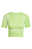 adidas Kadın  Yeşil  T-shirt SEAMLESS TEE JV8506