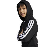 Adidas Çocuk Eşofman Üstü 3 Stripes Fleece Full Zip Hoodie