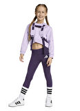 adidas Düz Açık Mor Kız Çocuk Eşofman Takımı JW2421 LG GLAM SET