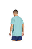 adidas Turkuaz Erkek   T-shirt OTR B TEE JX2211