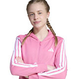 Adidas Çocuk Eşofman Üstü 3 Stripes French Terry Full Zip Cr