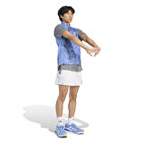 Own The Run Spray Dye Vest Erkek Mavi Koşu Yelek JL8727