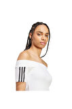 adidas Kadın  Beyaz  T-shirt BANDEAU SS JV9741
