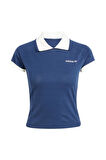 adidas Kadın  Mavi  Polo T-shirt SHORT POLO JY2829