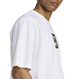 Adidas Erkek Günlük T-shirt Leo Oversized Tee Jv7570