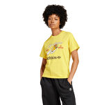 JY0280-K adidas Cyclone Tee Kadın T-Shirt Sarı