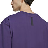 Z.N.E. Loose-Fit Erkek Mor Günlük Stil T-Shirt JW4783