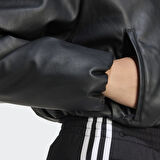 adidas JX5332 PLEATHER BOMBER Kadın Mont