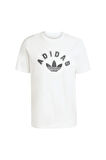 adidas Erkek  Beyaz  T-shirt GRAPHIC REG SS JV7752