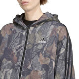 Adidas Erkek Günlük Kapşonlu Eşofman Üstü Camo Hooded Full-Zip Jy2775