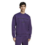 Z.N.E. Erkek Mor Günlük Stil Sweatshirt JW4751