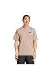 adidas Erkek  Kahverengi  T-shirt TR-ES FR T JW7438