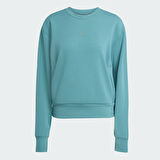 adidas JW3395 D4T KNIT CREW Kadın Sweatshirt