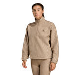 JX3122-K adidas Aop Polarfleece Kadın Ceket Krem