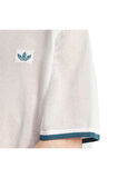 adidas Erkek  Beyaz  T-shirt KNITTED SHIRT KC3526