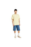 adidas Erkek  Sarı  T-shirt GRAPHIC TEE KC4958