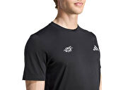 adidas M Tns Brrcd G T Erkek Tenis Tişörtü JM8964 Siyah