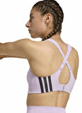 adidas JX4272 TLRDIM HS BRA Koyu Lila Sporcu Sütyeni