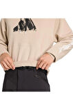 adidas Çocuk  Bej  Sweatshirt U SNOW HD JM6362