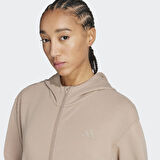 adidas JX7311 D4T FZ HOODIE Kadın Sweatshirt
