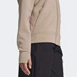 adidas JX7311 D4T FZ HOODIE Kadın Sweatshirt