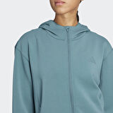 adidas JX7317 D4T FZ HOODIE Kadın Sweatshirt