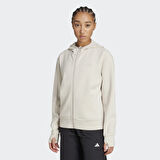 adidas JX7318 D4T FZ HOODIE Kadın Sweatshirt