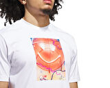 adidas Spotlıght Tee 2 Erkek Basketbol Tişörtü JV8433 Beyaz