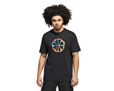 adidas Dawn2Dusk Tee 4 Erkek Basketbol Tişörtü JV8424 Siyah