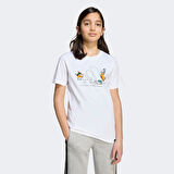 adidas Winter Sports Graphic Çocuk Beyaz T-Shirt