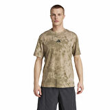 Adidas Erkek Günlük T-shirt Power Aop Tee Jx6286