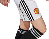 adidas Çocuk Manchester United 25/26 İç Saha Şortu Çocuk Futbol Şortu JP3017 Beyaz