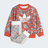 adidas JY3018 CREW SET Çocuk Eşofman Takımı