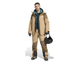 adidas Terrex Xpr Hyb Pk Jkt Erkek Outdoor Mont JN3090 Kahverengi