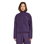 JV7137-K adidas W Ct Fleece Hz Kadın Sweatshirt Mor
