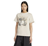 JX1282-K adidas Buffy Tee Kadın T-Shirt Bej