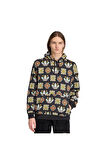 adidas Erkek  Siyah  Sweatshirt GRAPHIC LO HD JW1085
