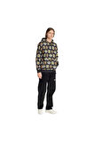 adidas Erkek  Siyah  Sweatshirt GRAPHIC LO HD JW1085