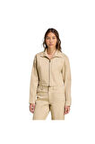 adidas  Kadın  Bej  Ceket FB CROP TT JX7600