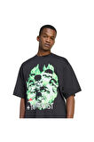 adidas  Erkek Siyah  T-shirt ILLUSTRATED TEE KG2672