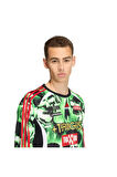 adidas Erkek  Yeşil  T-shirt AOP LS JERSEY KG2681