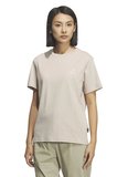 adidas KE3704 XPL W CAMP T Krem Bisiklet Yaka Normal Baskılı Kadın T-Shirt