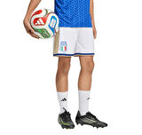 JY7606-C adidas İtalya 26 İ&amp;ccedil; Saha &amp;Ccedil;ocuk Şort Ve Kapri Beyaz