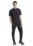 Adidas KC7809 REAL TT TEE Siyah Bisiklet Yaka Normal Kalıp Fit Düz Erkek T-Shirt