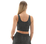 KS7792-K adidas Lurex Bralet Kadın T-Shirt Siyah